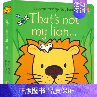 那不是我的狮子 [正版]Usborne That's Not My Fox Elephant Angel squirre