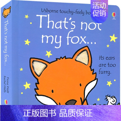 那不是我的狐狸 [正版]Usborne That's Not My Fox Elephant Angel squirre