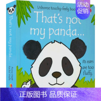 那不是我的熊猫 [正版]Usborne That's Not My Fox Elephant Angel squirre