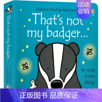 那不是我的獾 [正版]Usborne That's Not My Fox Elephant Angel squirrel