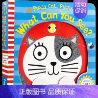 [正版]书籍英文原版3-6岁 小猫咪,你能看见什么 Pussy Cat, What Can You See? 低幼启蒙