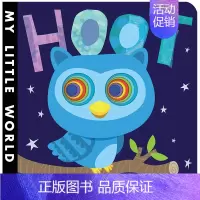 我的小世界 Hoot [正版]MY Little World 英文绘本儿童读物 宝宝英语早教纸板洞洞书 BIG FISH