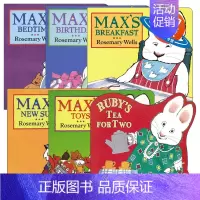 [正版]英文原版 Max and Ruby 小兔麦斯和露比系列6册 儿童启蒙认知绘本 纸板书 鹅妈妈童谣作者Rosema