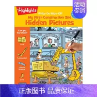 [正版]英文原版 Write-On Wipe-Off My First Construction Site 可写可擦 建