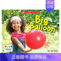 [正版]英文原版 Big Balloon 大气球 做个气球小实验 3-5岁低幼儿童英语启蒙绘本 宝宝情感情绪认知图画故事