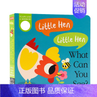 [正版]英文原版绘本 小鸡小鸡你能看到什么Little Hen! Little Hen! What Can You Se