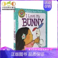[正版]儿童英文原版绘本 I Love My Bunny 睡前故事Love Meez 纸板书Caroline Jayne