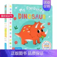 [正版]我喜欢的恐龙 英文原版绘本 My Favourite Dinosaur 幼儿英语启蒙认知 纸板翻翻书 亲子互动学