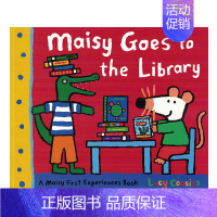 [正版]小鼠波波系列 Maisy Goes to the Library 小鼠波波去图书馆 低幼早教启蒙认知 平装 英文