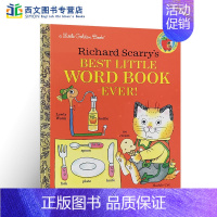 [正版]英文原版书 Richard Scarry's Best Little Word Book Ever 会讲故事的单