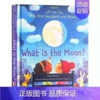 [正版]月亮是什么 What is the Moon 英文原版 Usborne 尤斯伯恩 幼儿英语启蒙认知 英文版单词故