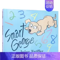 [正版]英文原版Smart George聪明的乔治精装绘本儿童英语启蒙认知故事书图画书普利策奖得主Jules Feiff