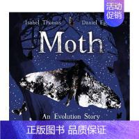 [正版]Moth飞蛾 动物认知启蒙 自然选择和进化论 英文原版儿童绘本 6-12岁