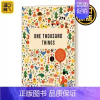 [正版]One Thousand Things 儿童启蒙认知的一千件事物 精装 英文原版