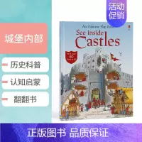 [正版]英文原版See Inside Castles看里面系列揭秘城堡 Usborne尤斯伯恩亲子益智纸板翻翻书 儿童英
