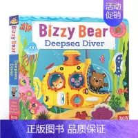 [正版]送音频小熊很忙系列绘本Bizzy Bear Deepsea Diver 忙碌的深海潜水员英文原版机关纸板书0-3