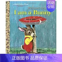 [正版]英文原版绘本 I Am A Bunny我是小 宝宝早教启蒙认知读物 纸板童书