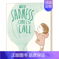 [正版]Eva Eland When Sadness Comes to Call 当悲伤来敲门 精品绘本 低幼情绪认知启