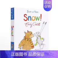 [正版]送音频 英文原版Bear and Hare: Snow!熊和兔:雪 低幼儿童英语启蒙绘本 温馨亲子互动早教书图画