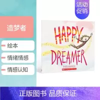 [正版]英文原版绘本Happy Dreamer (with CD) 快乐造梦者 关心自闭儿童 儿童低幼启蒙英语故事书宝宝
