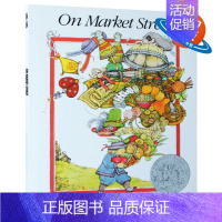 [正版]英文原版绘本 On Market Street 市场街经典字母书 ABC 26个字母 儿童英语启蒙认知学习 凯迪