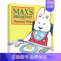 [正版]英文原版 Max's Breakfast 小兔麦斯和露比系列 麦斯的早餐 0-3岁儿童启蒙认知绘本 纸板书 鹅妈