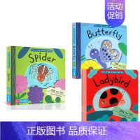 [正版]认识益虫 My Little Green World:spider honeybee,butterfly,lad