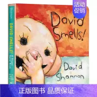 [正版] 吴敏兰书单 David Smells! A Diaper David Book进口英文原版 大卫不可以系列纸板