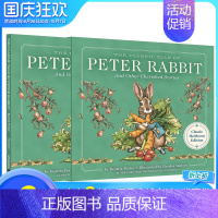 [正版]XJ彼得兔故事绘本礼品套装 The Peter Rabbit Plush Gift Set 儿童英语启蒙认知