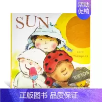 [正版]进口英文原版 Sun太阳英文原版绘本Child’s Play出版 儿童启蒙纸板图画故事书 亲子互动 天气认知