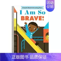[正版]I Am So Brave!我很勇敢! 英文儿童绘本 启蒙认知读物适合0-3岁