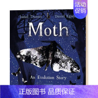 [正版]飞蛾 Moth 自然选择和进化论 英文原版绘本 儿童动物认知启蒙 英文版进口原版英语书籍