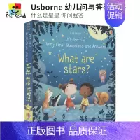 [正版]Usborne What are Stars 尤斯伯恩 幼儿问与答翻翻书 什么是星星 你问我答 儿童启蒙科普认知