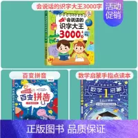识字3000字+拼音神器+数学启蒙 [正版]会说话的早教有声书会说话的识字大王3000字幼儿识字认字书手指点读发声书汉字