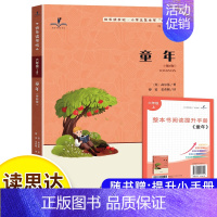 童年(六上) [正版]读思达整本书阅读和大人一起读小鲤鱼跳龙门安徒生童话中国古代神话欧洲民间故事聪明的牧羊人小英雄雨来小