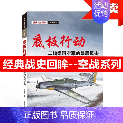 [正版]底板行动 二战德国空军的后反击 经典战史回眸 空战系列 武汉大学出版社 图文并茂 军事类 丰富的史料 讲述诺曼底