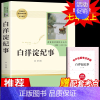 [正版]白洋淀纪事孙犁必读七年级上册课外阅读书籍老师初一学生青少年人民教育出版社人教版记事军事文学小说书目7M