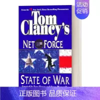 [正版]英文原版小说 Tom Clancy's Net Force State of War 战争状态 美国军事小说大师