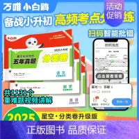 [全套3本]⭐语数英:真题分类 小学通用 [正版]2025万唯星空小升初分类卷真题卷重点中学招生五年真题分类语文数学英语