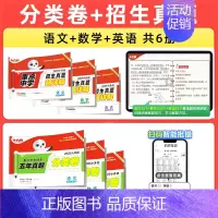 ⭐6本[语数英]分类卷+招生真题 小学通用 [正版]2025万唯星空小升初分类卷真题卷重点中学招生五年真题分类语文数学英