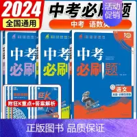 3本套:语数英 初中通用 [正版]2024中考合订本数学语文英语物理化学政治历史总复习资料九年级真题分类训练初三生物地理