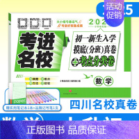 初一摸底分班真卷+考点分类卷/数学 小学升初中 [正版]考进名校成都市八大名校语文数学英语小升初真题集锦入学分班摸底考试