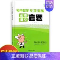 数学选择填空套题 初中通用 [正版]初中物理专项训练电学专项力学化学数学代数几何计算题选择题解答题语文病句 初中必刷题库