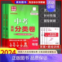 [物理+化学]2本套装 九年级/初中三年级 [正版]2024中考分类卷陕西中考真题总复习物理化学数学英语语文真题分类卷初