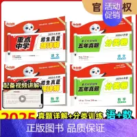 2025版:超详解+分类卷《语文》+《数学》 小学升初中 [正版]2025版小白鸥欧鸽星空小升初超详解真题卷语文数学英语