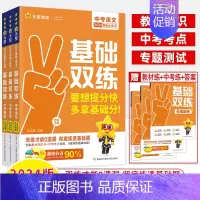 [基础双练3本]语文+数学+英语 初中通用 [正版]2025中考真题分类训练基础双练金考卷语文数学英语物理化学历史道德与