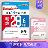 [预热25版28+6套卷]数学 九年级/初中三年级 [正版]2025江苏十三大市中考试卷语文数学英语生物地理历年真题模拟