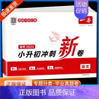 小升初冲刺新卷语文 小学升初中 [正版]2024小升初冲刺新卷语文数学英语人教版小升初真题卷六年级下册试卷测试卷全套专项