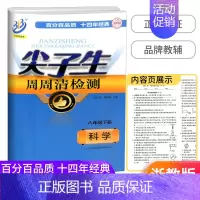 科学[浙教版] 八年级下 [正版]新版尖子生周周清检测 八年级下册 数学科学 浙教版 2本 中学生同步练习册初二作业本测