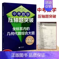 [正版]2021新版中考数学压轴题突破坐标系内的代数几何综合大题初中数学七八九年级中考数学必刷题初中数学压轴题专项分类资